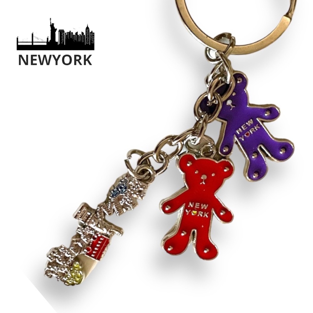 COPY - 🦚2/$20🦚 New York City charm keychain key holder charms. NYC